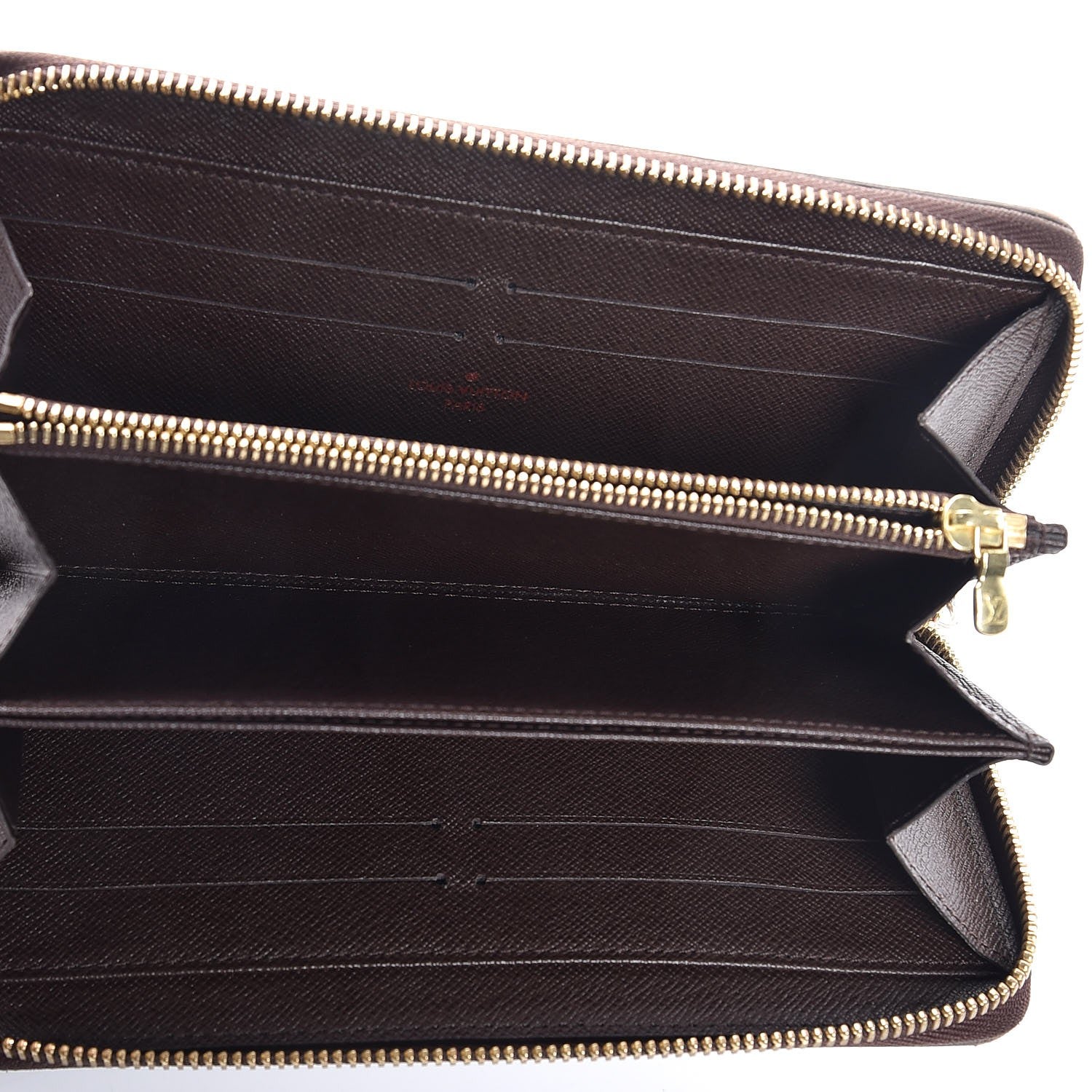 Louis Vuitton Damier Ebene Zippy Wallet 5 of 7