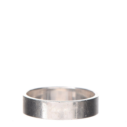 Hermes Sterling Silver Small Collier De Chien CDC Ring 58 8.25 3 of 5