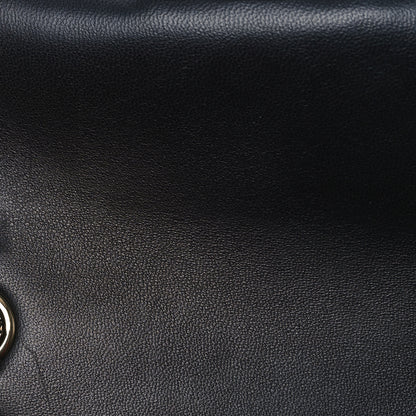 Chanel Jersey Quilted Mini Rectangular Flap Navy Blue Multicolor 11 of 12