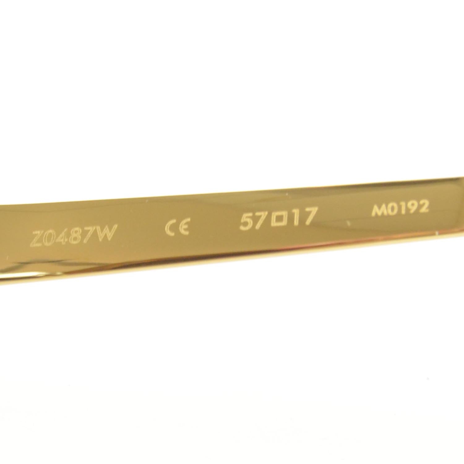 Louis Vuitton Petit Soupcon Cat Eye Sunglasses Brown 5 of 7