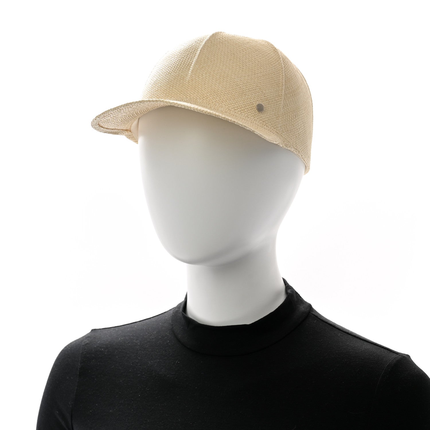 Hermes Panama Straw Mens Riley Cap 59 Naturel 2 of 8