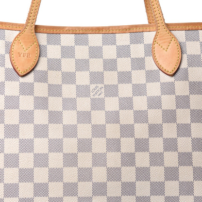 Louis Vuitton Damier Azur Neverfull MM 17 of 17