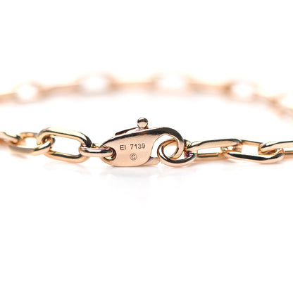 Cartier 18K Pink Gold Spartacus Link Chain Bracelet 3 of 5