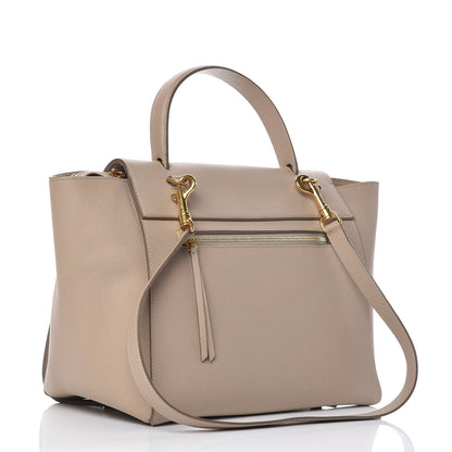 Celine Grained Calfskin Mini Belt Bag Light Taupe 3 of 9