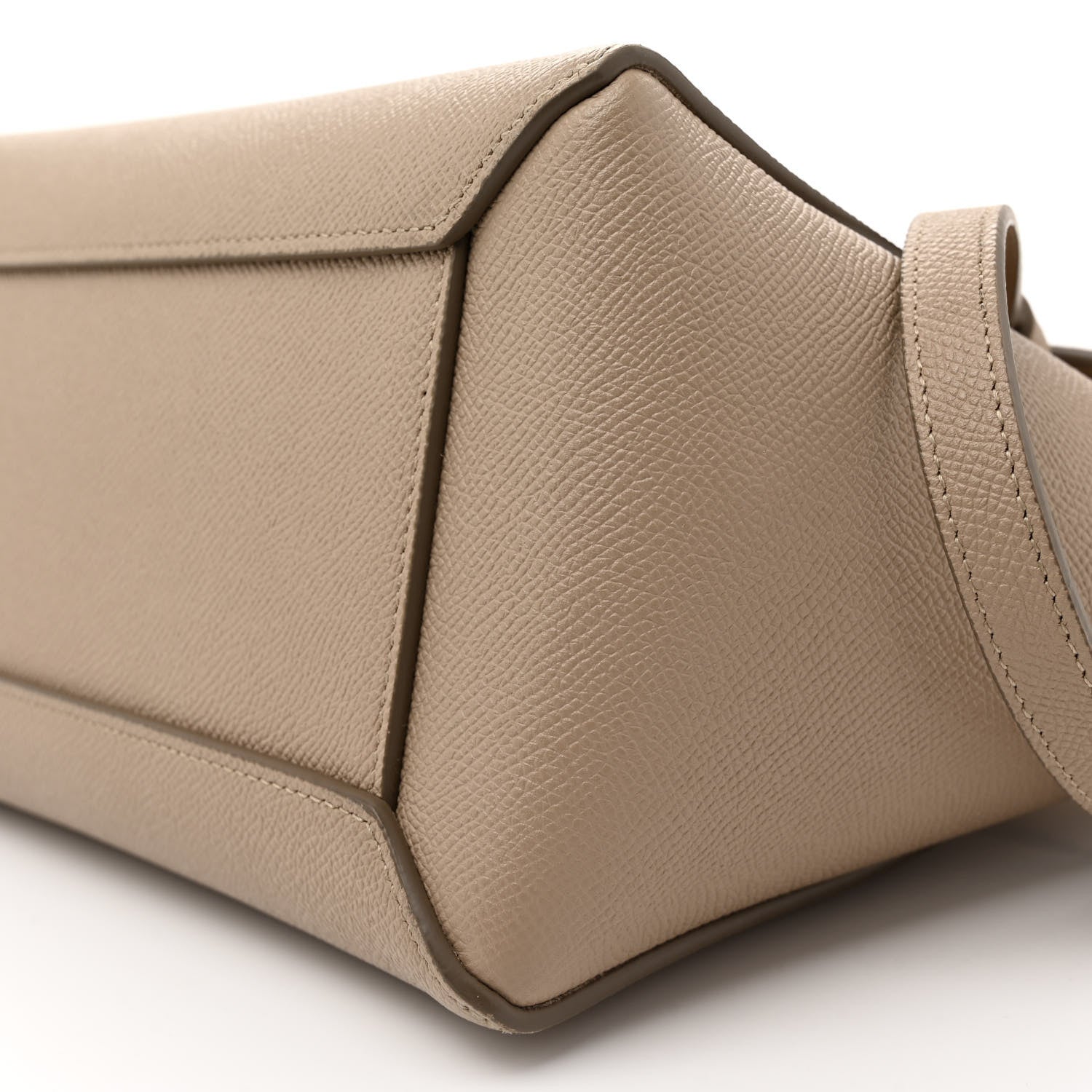 Celine Grained Calfskin Micro Belt Bag Light Taupe 10 of 13