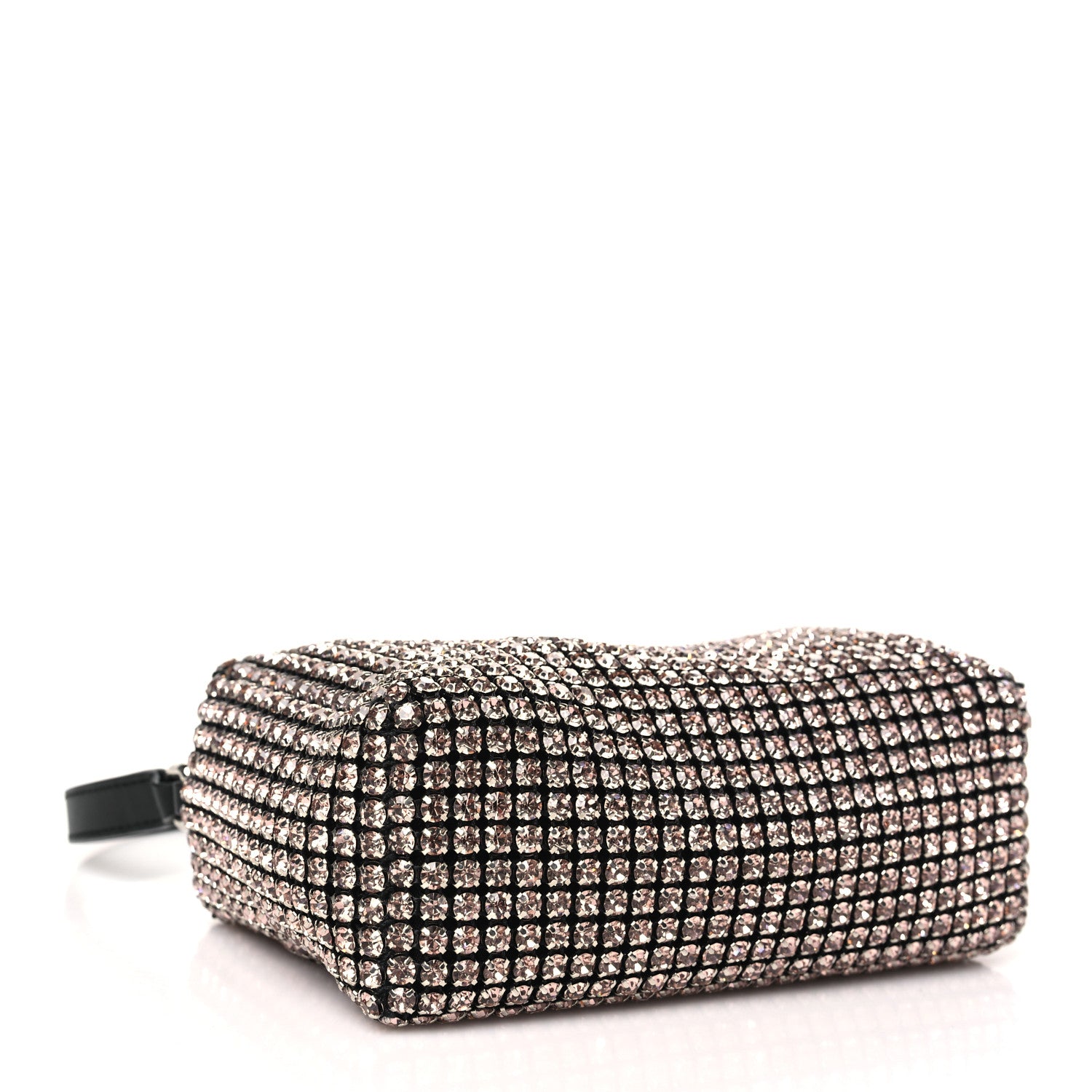 Alexander Wang Mesh Crystal Rhinestone Mini Heiress Pouch Sandstone 4 of 10