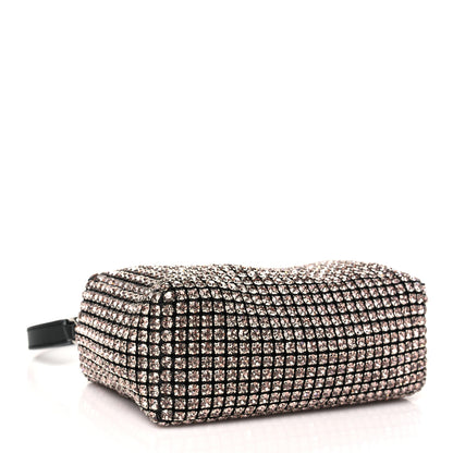 Alexander Wang Mesh Crystal Rhinestone Mini Heiress Pouch Sandstone 4 of 10