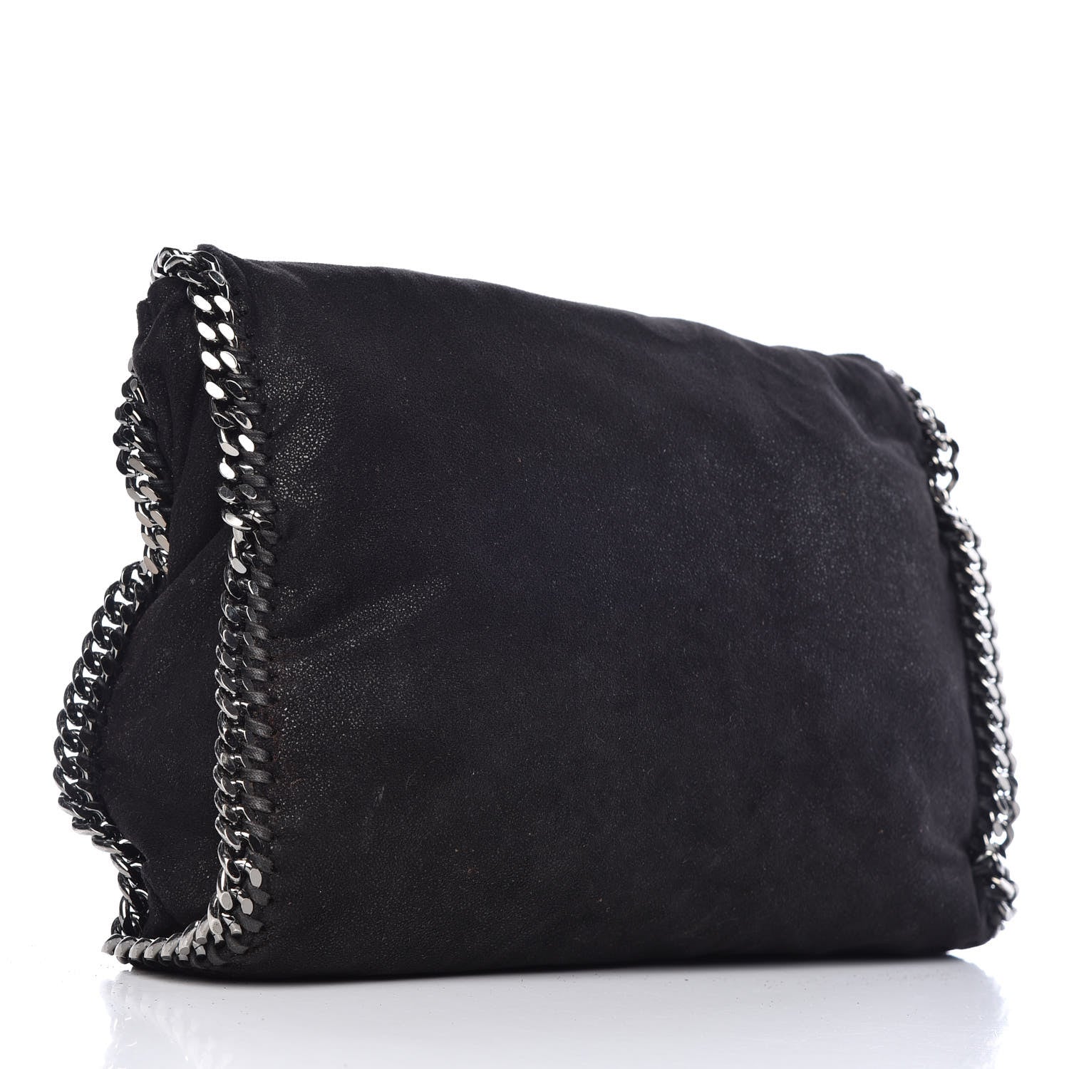 Stella McCartney Shaggy Deer Small Falabella Tote Black 3 of 9
