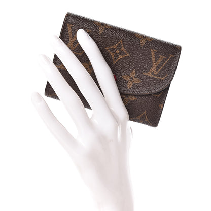 Louis Vuitton Monogram Rosalie Coin Purse Fuchsia 2 of 9