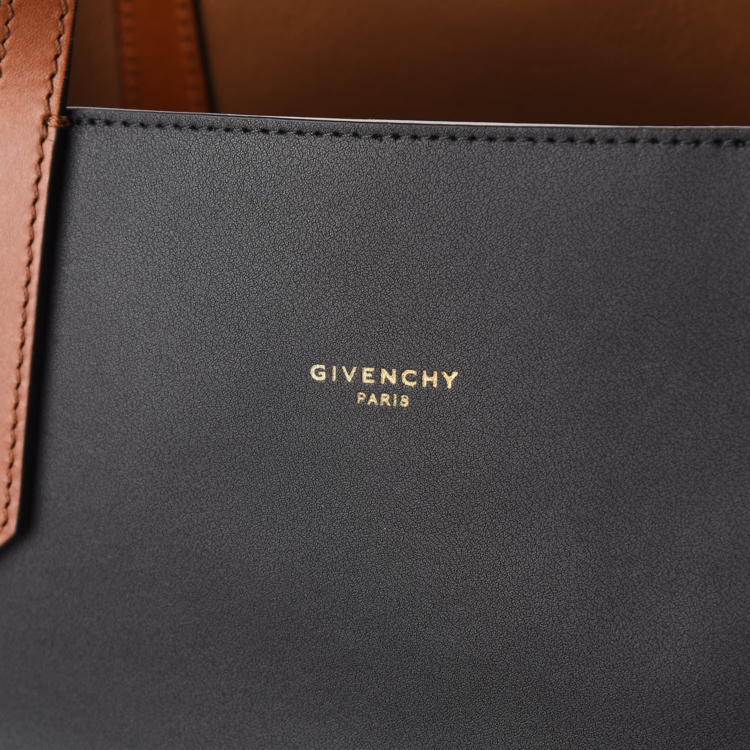Givenchy Calfskin Medium GV Shopper Tote Black 10 of 11
