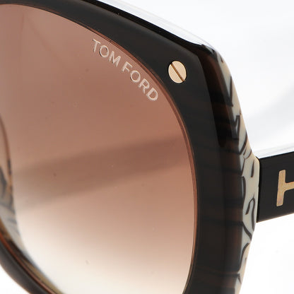 Tom Ford Gabriella Sunglasses TF362 Brown 7 of 8