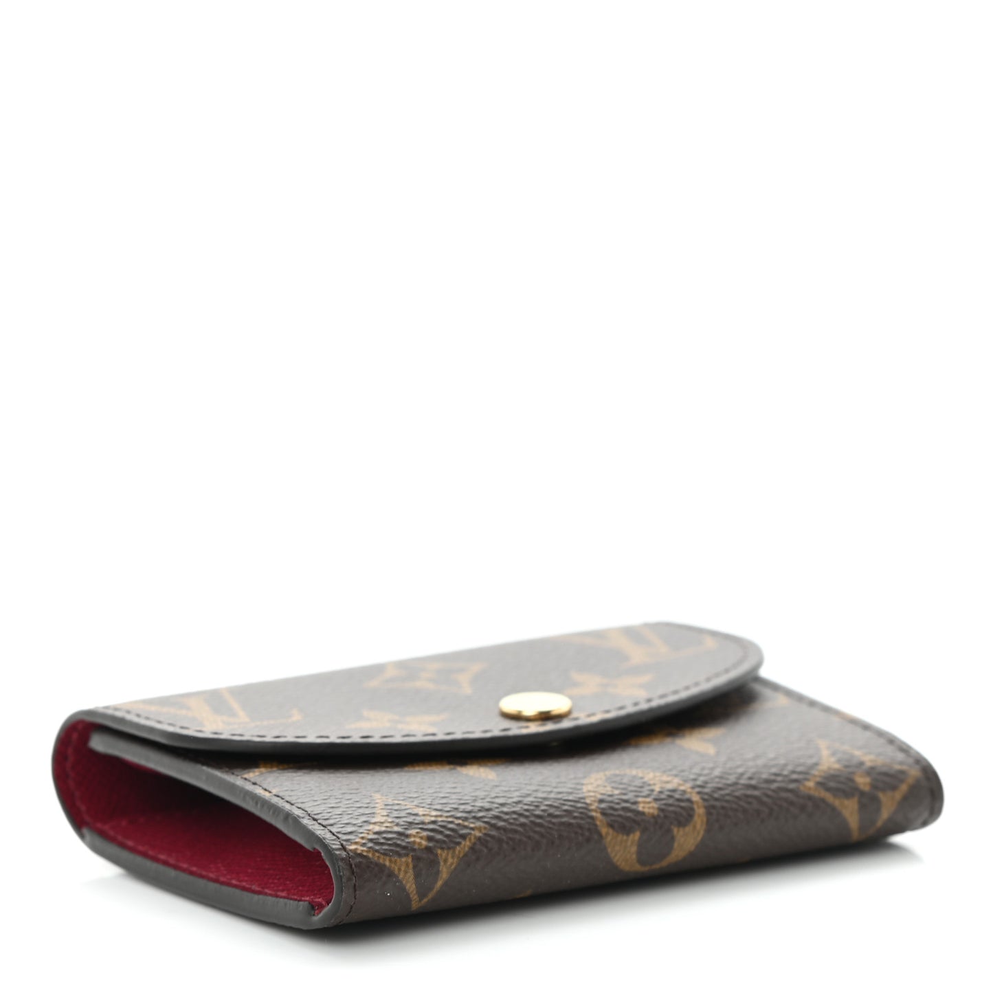 Monogram Rosalie Coin Purse Fuchsia