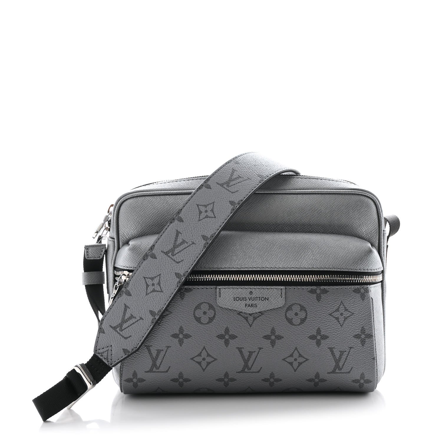 Louis Vuitton Taigarama Outdoor Messenger Gunmetal 1 of 9