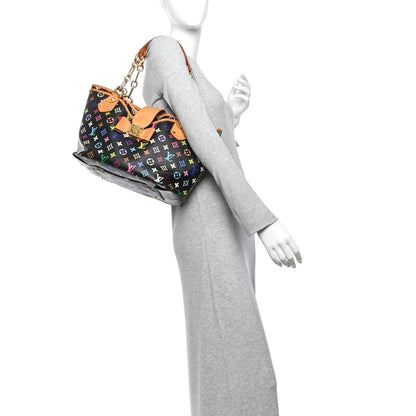 Louis Vuitton Monogram Multicolor Annie GM Black 2 of 10