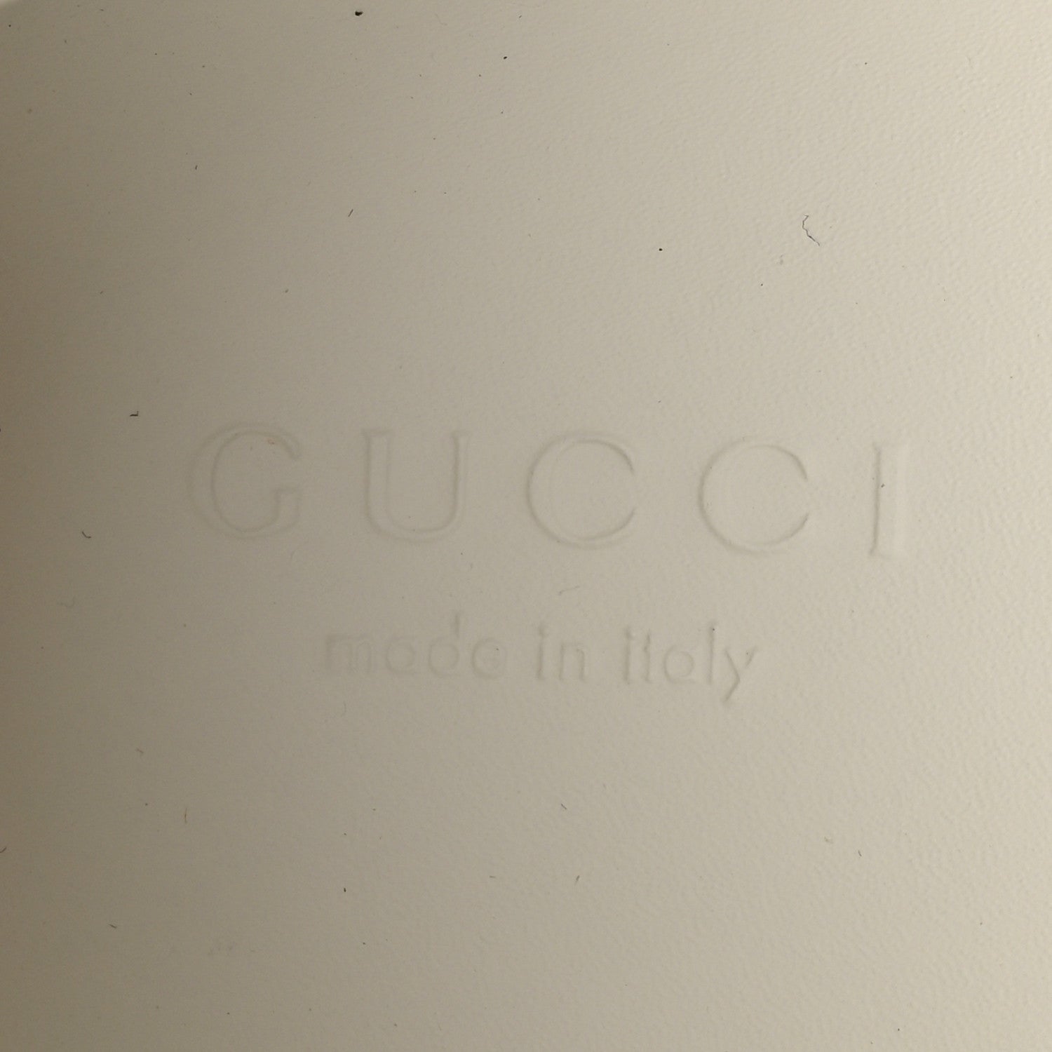 Gucci Calfskin Crystal Web Bee Embroidered Womens Ace Platform Sneakers 35.5 White 8 of 10