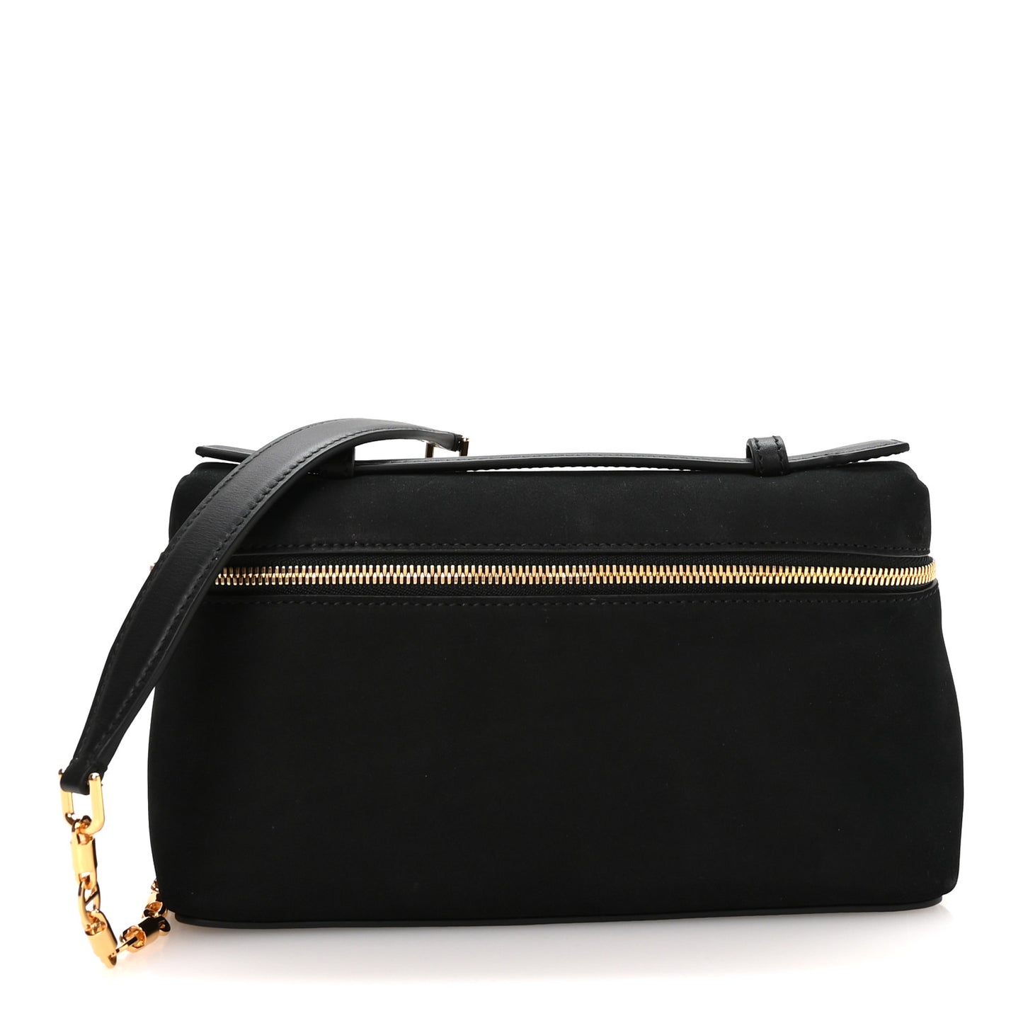 Nubuck L19 Extra Pocket Pouch Black Sun Gold