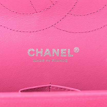 Chanel Iridescent Caviar Quilted Jumbo Double Flap Pink 7 of 10