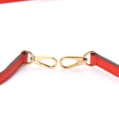 Louis Vuitton Calfskin Adjustable 16mm Shoulder Strap Coquelicot 3 of 3