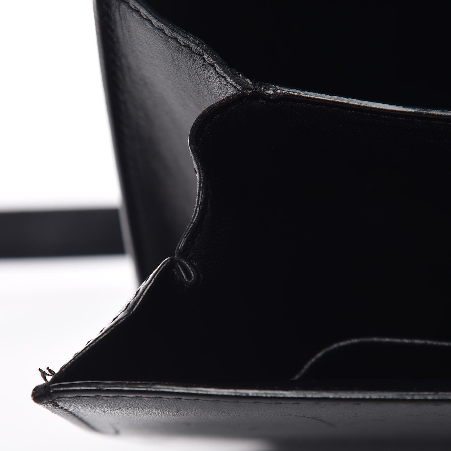 Celine Box Calfskin Medium Classic Box Flap Bag Black 10 of 30