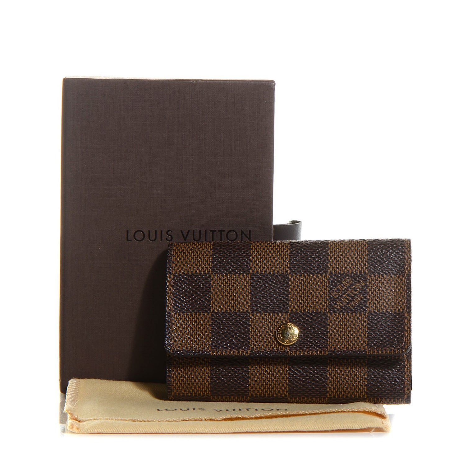 Damier Ebene Multicles 6 Key Holder