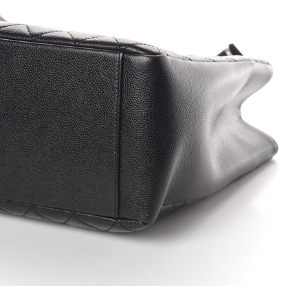 Chanel Caviar Quilted Grand Shopping Tote GST Black 10 of 10