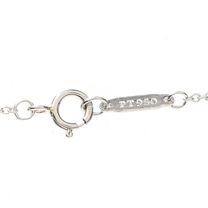 Tiffany Platinum Diamond Petals Key Pendant Necklace 4 of 6