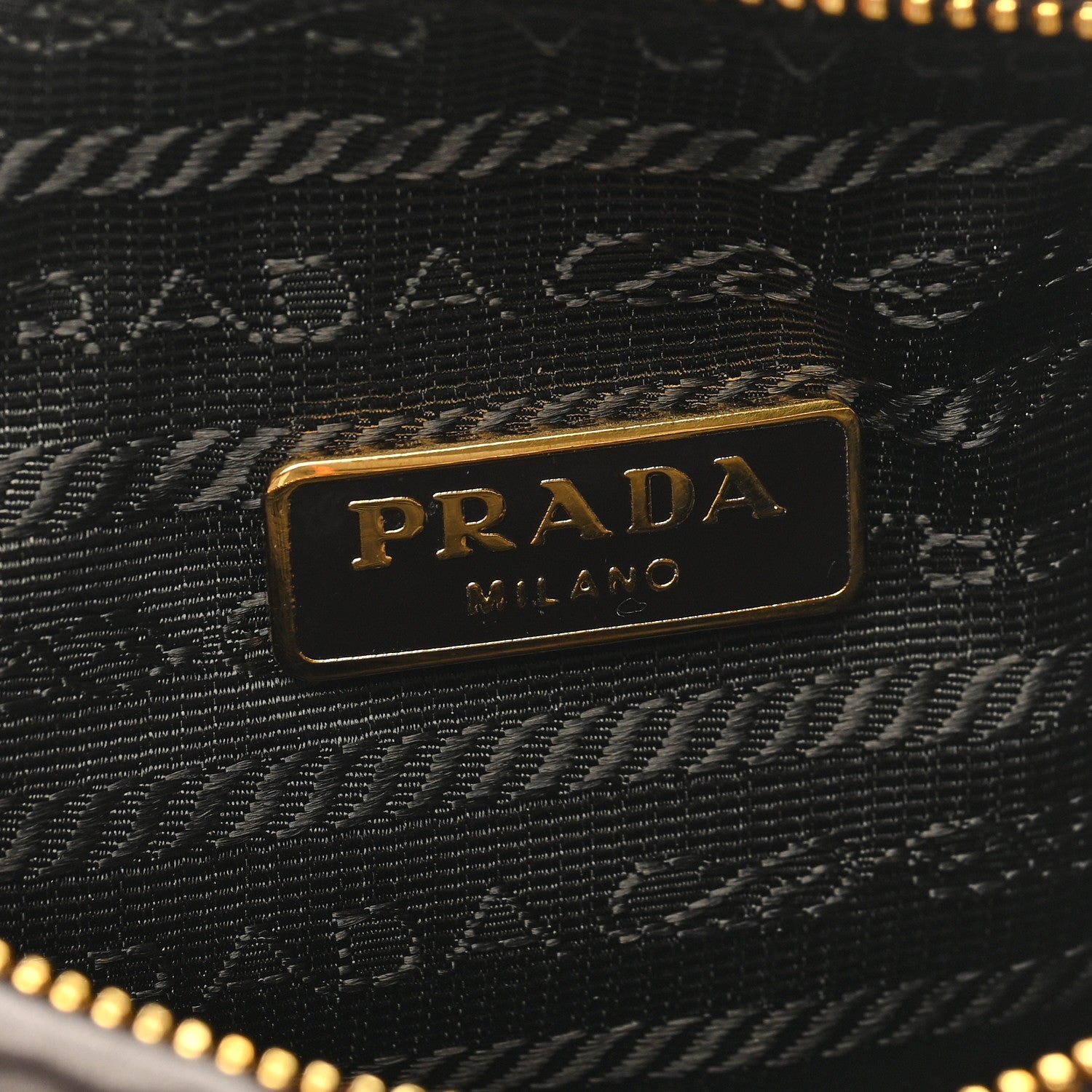 Prada Satin Raso Shoulder Bag Fumo 6 of 8