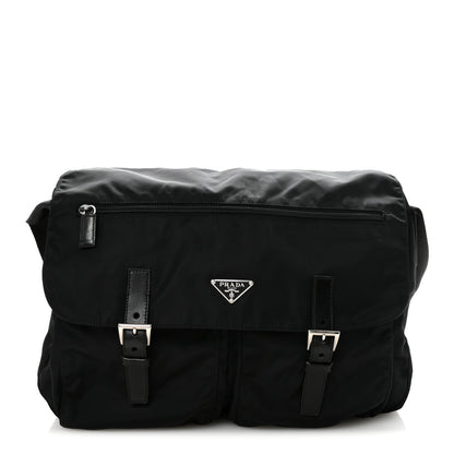 Prada Nylon Vela Sport Messenger Bag Black 1 of 9