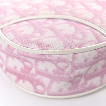 Christian Dior Monogram Mini Saddle Pochette Pink 9 of 22