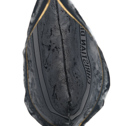 Christian Dior Technical Fabric Toile De Jouy Reverse Diortravel Zipped Pouch Blue Multicolor 5 of 8