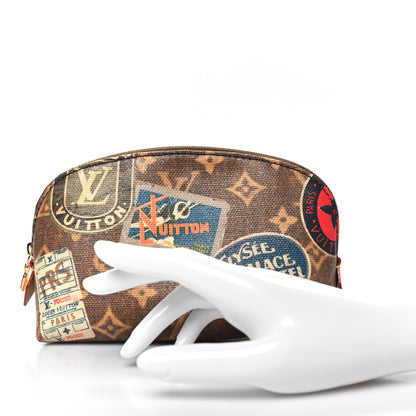 Louis Vuitton Monogram Flight Mode Cosmetic Pouch 2 of 7