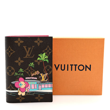 Louis Vuitton Monogram 2021 Christmas Animation Hollywood Passport Cover Fuchsia 7 of 7