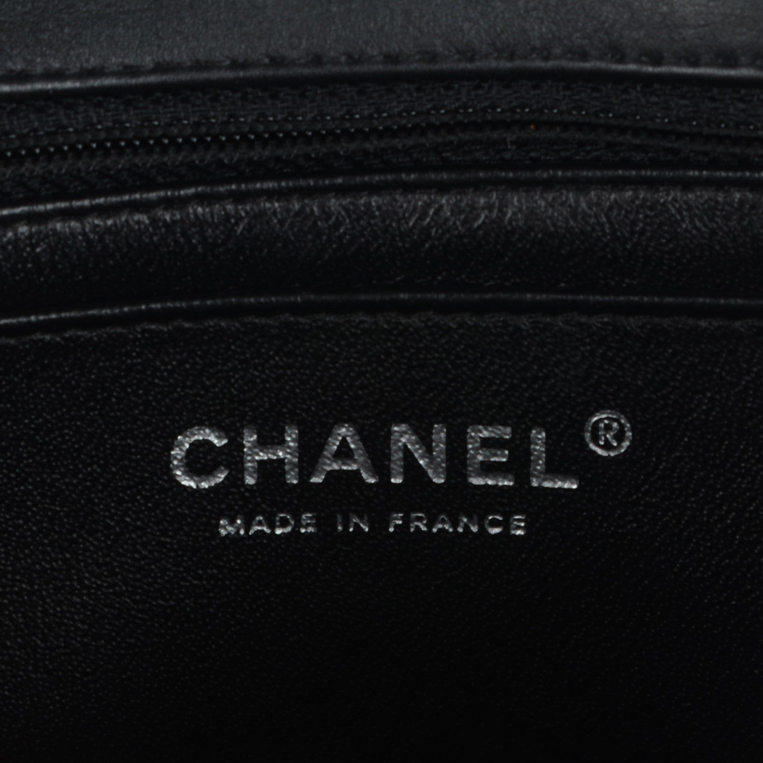 Chanel Patent Calfskin Quilted Mini Rectangular Flap Black 6 of 7