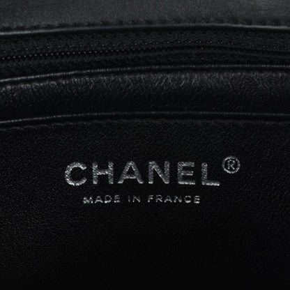 Chanel Patent Calfskin Quilted Mini Rectangular Flap Black 6 of 7