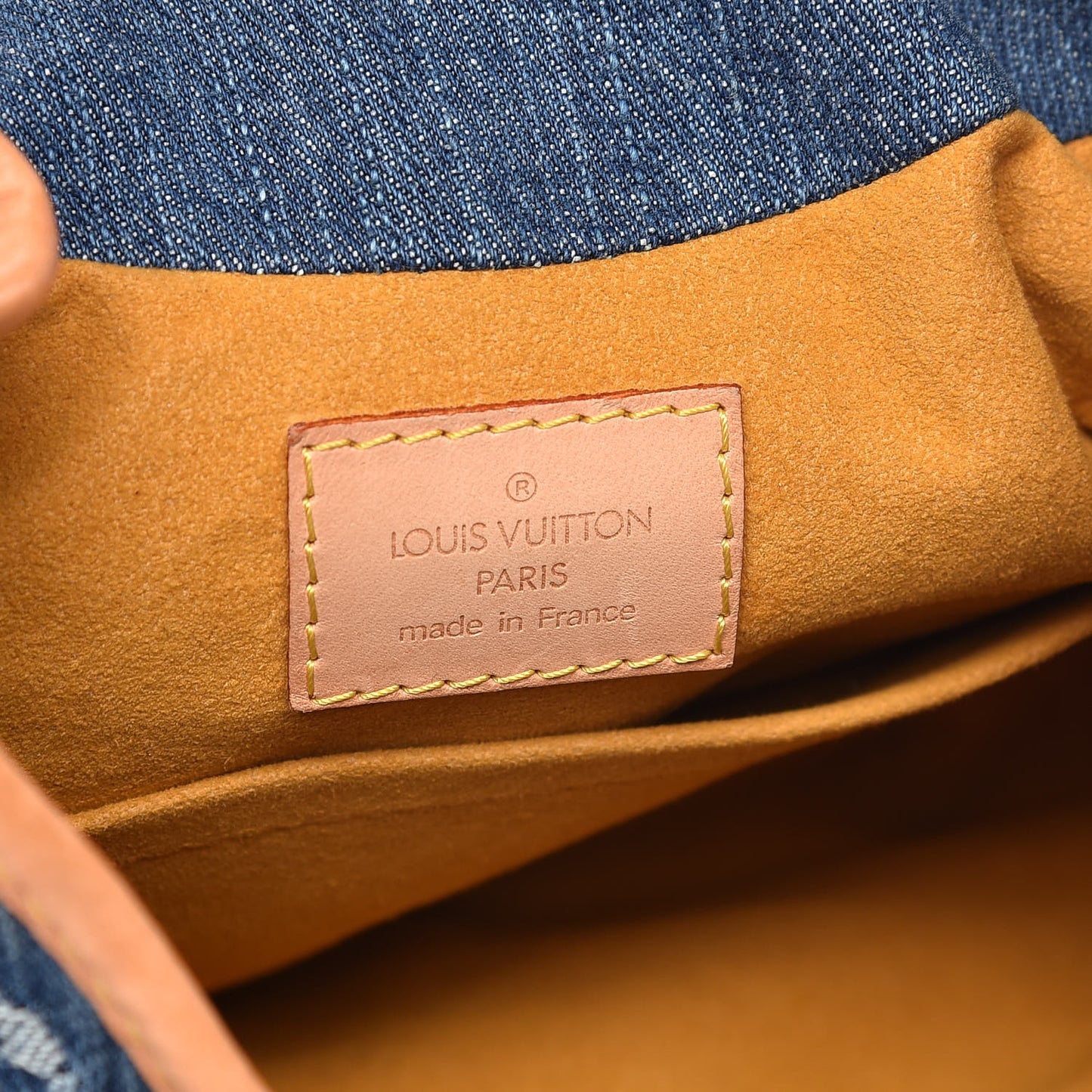 Monogram Denim Pleaty Blue