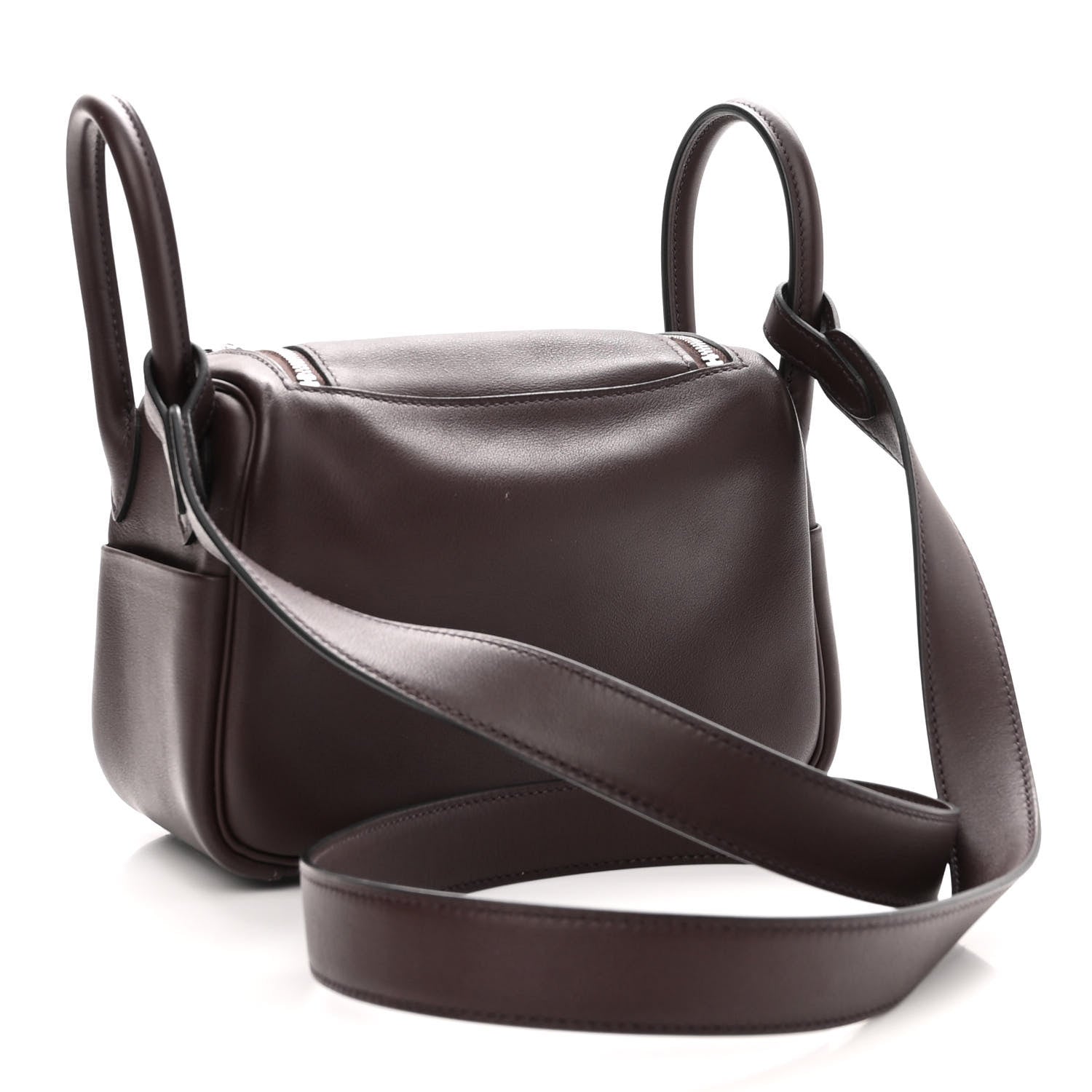 Hermes Swift Mini Lindy 20 Rouge Sellier 3 of 11