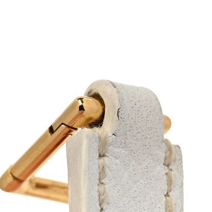 Hermes Epsom Rivale Double Tour Bracelet S White 7 of 8