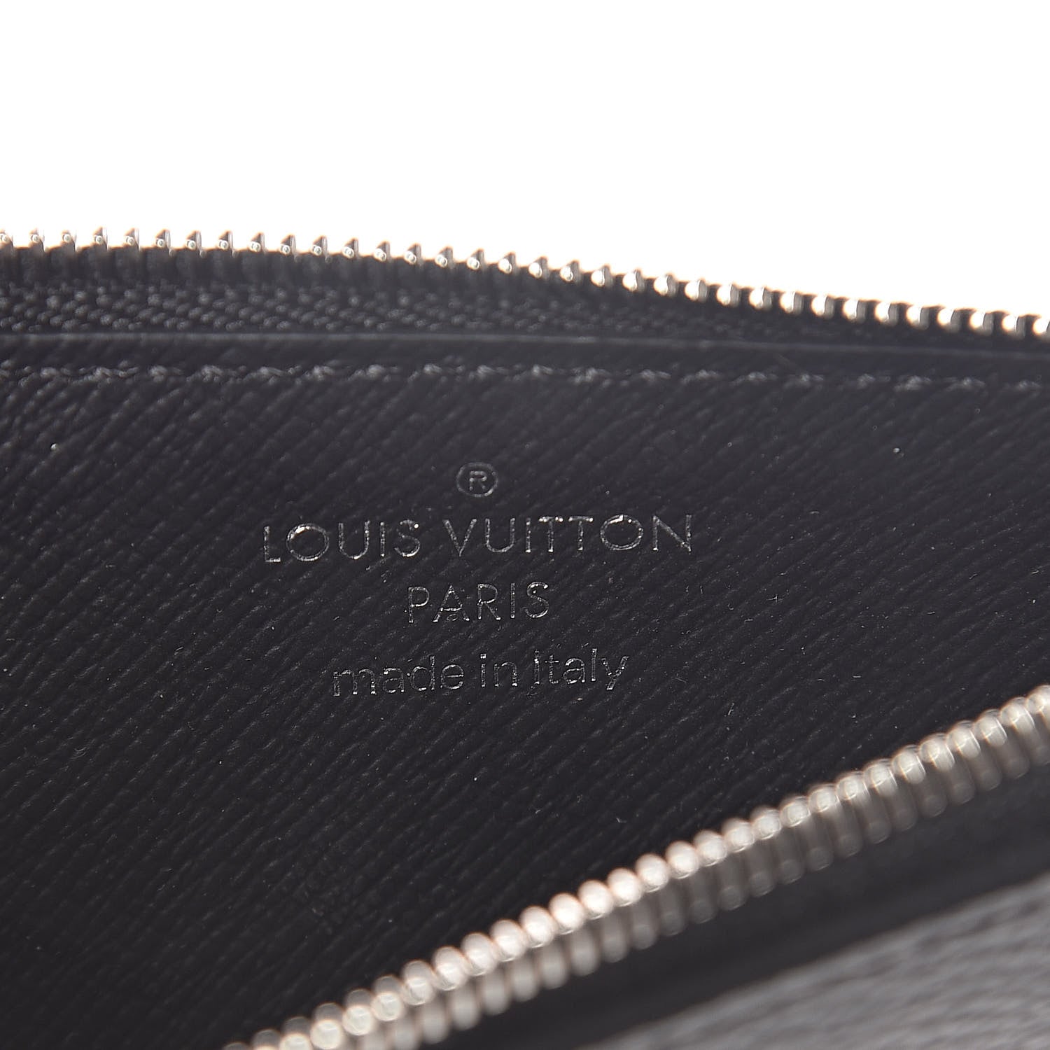 Louis Vuitton Monogram Eclipse Taiga Coin Card Holder 6 of 7