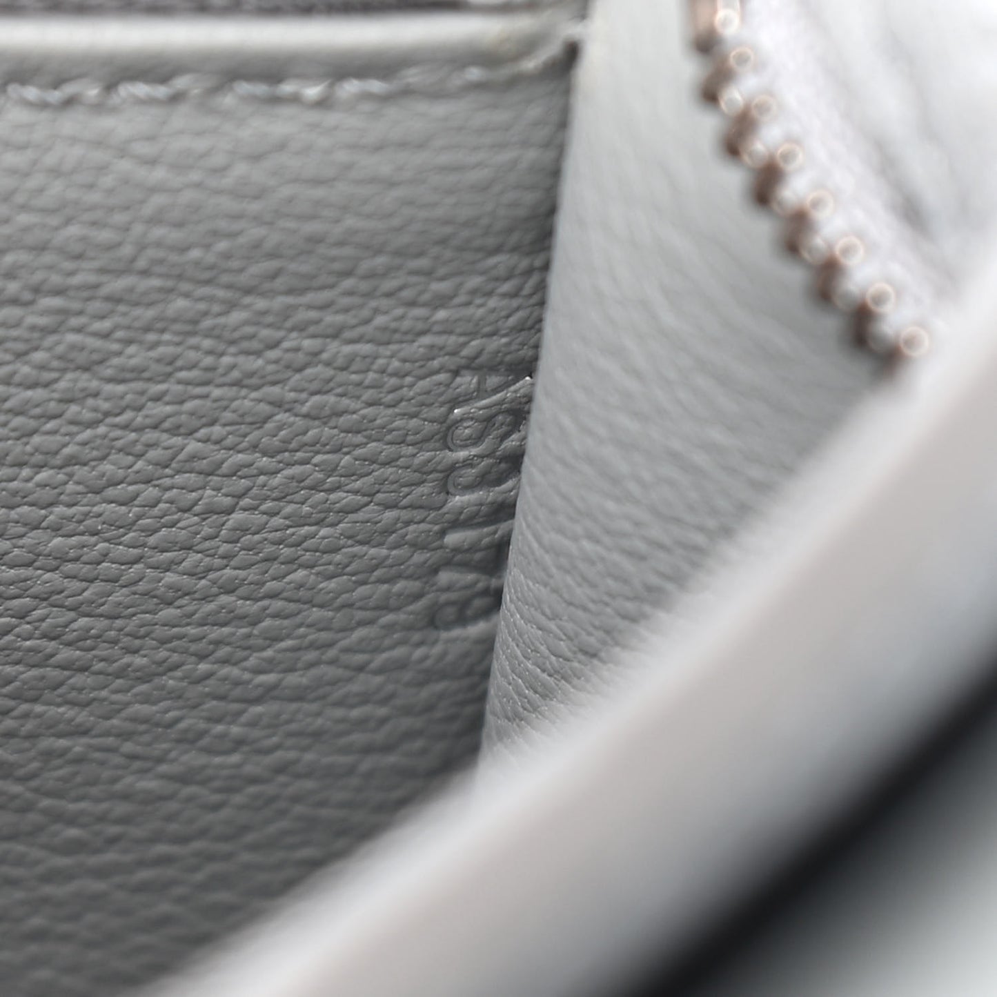 Ostrich Capucines BB Gris