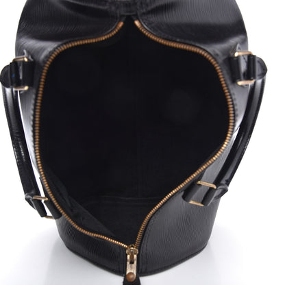 Louis Vuitton Epi Speedy 30 Black 5 of 10
