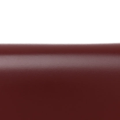 Celine Shiny Calfskin Teen Triomphe Light Burgundy 10 of 15