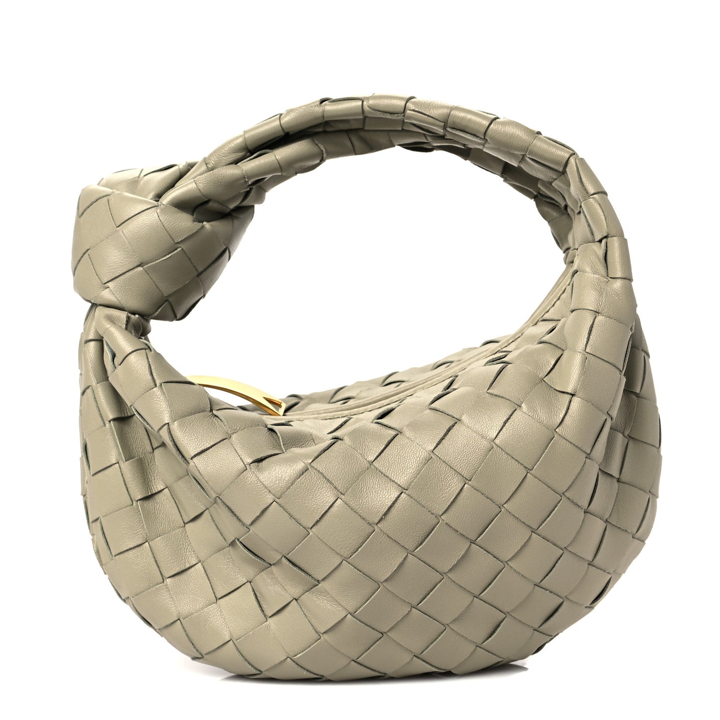 Nappa Intrecciato Mini Jodie Travertine