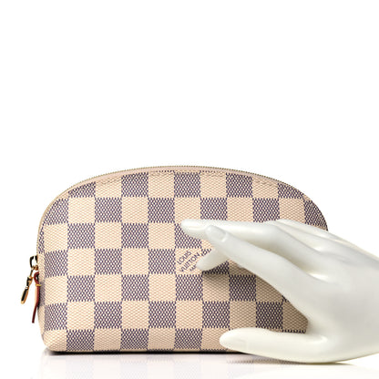 Louis Vuitton Damier Azur Cosmetic Pouch 2 of 8