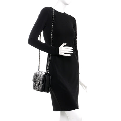 Chanel Lambskin Quilted Flap Black 2 of 9