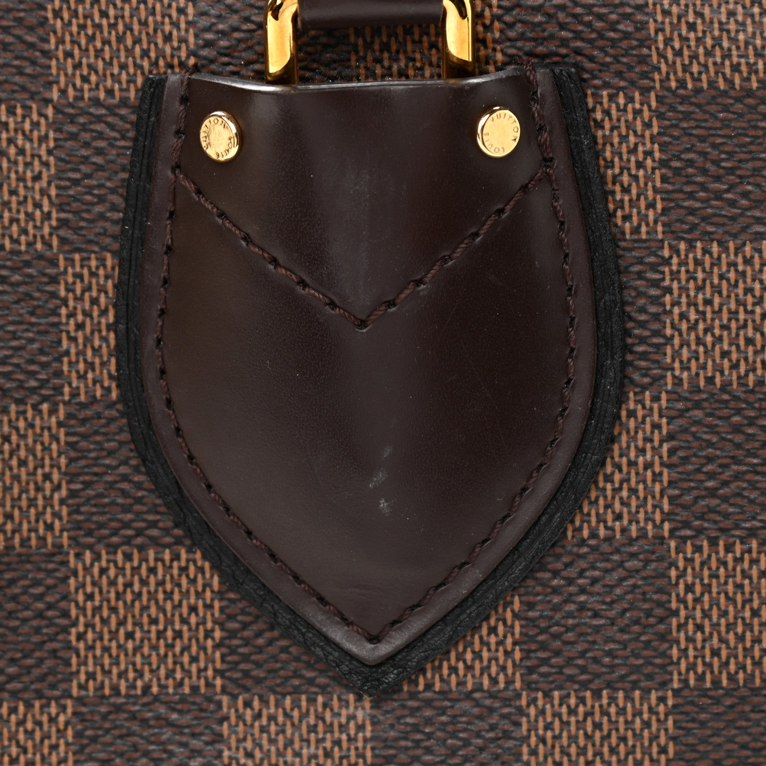 Louis Vuitton Cuir Taurillon Damier Ebene Normandy Black 12 of 20