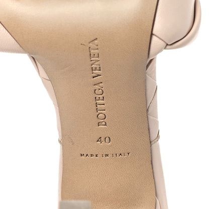 Bottega Veneta Nappa Maxi Intrecciato Lido Mule Sandals 40 Cipria 6 of 9