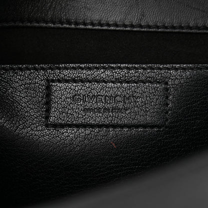 Givenchy Goatskin Infinity Flap Bag Black 5 of 9
