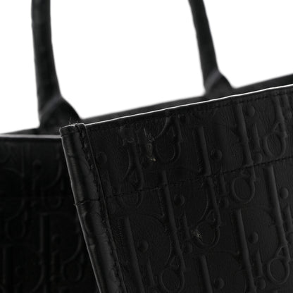 Christian Dior Oblique Calfskin Embossed Large Book Tote TBlack 13 of 13