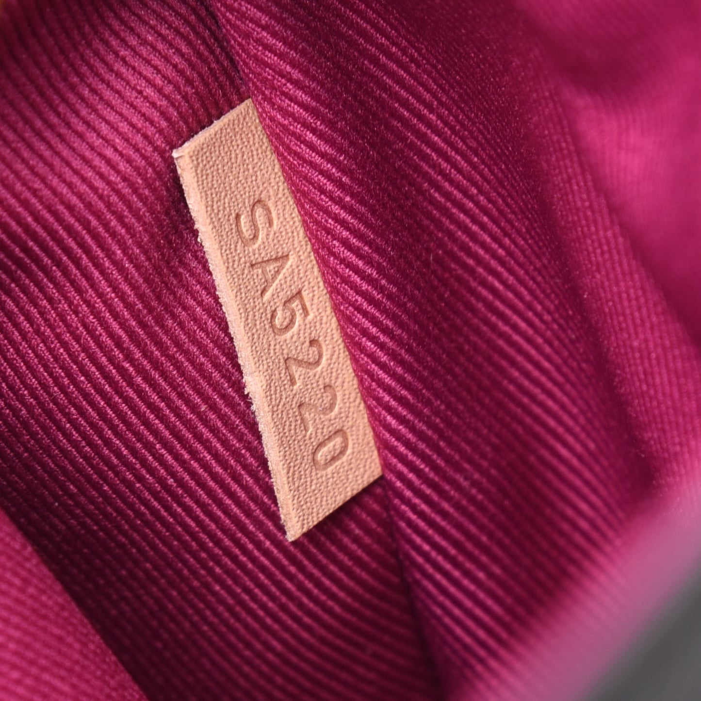Monogram Cluny BB Bordeaux Fuchsia