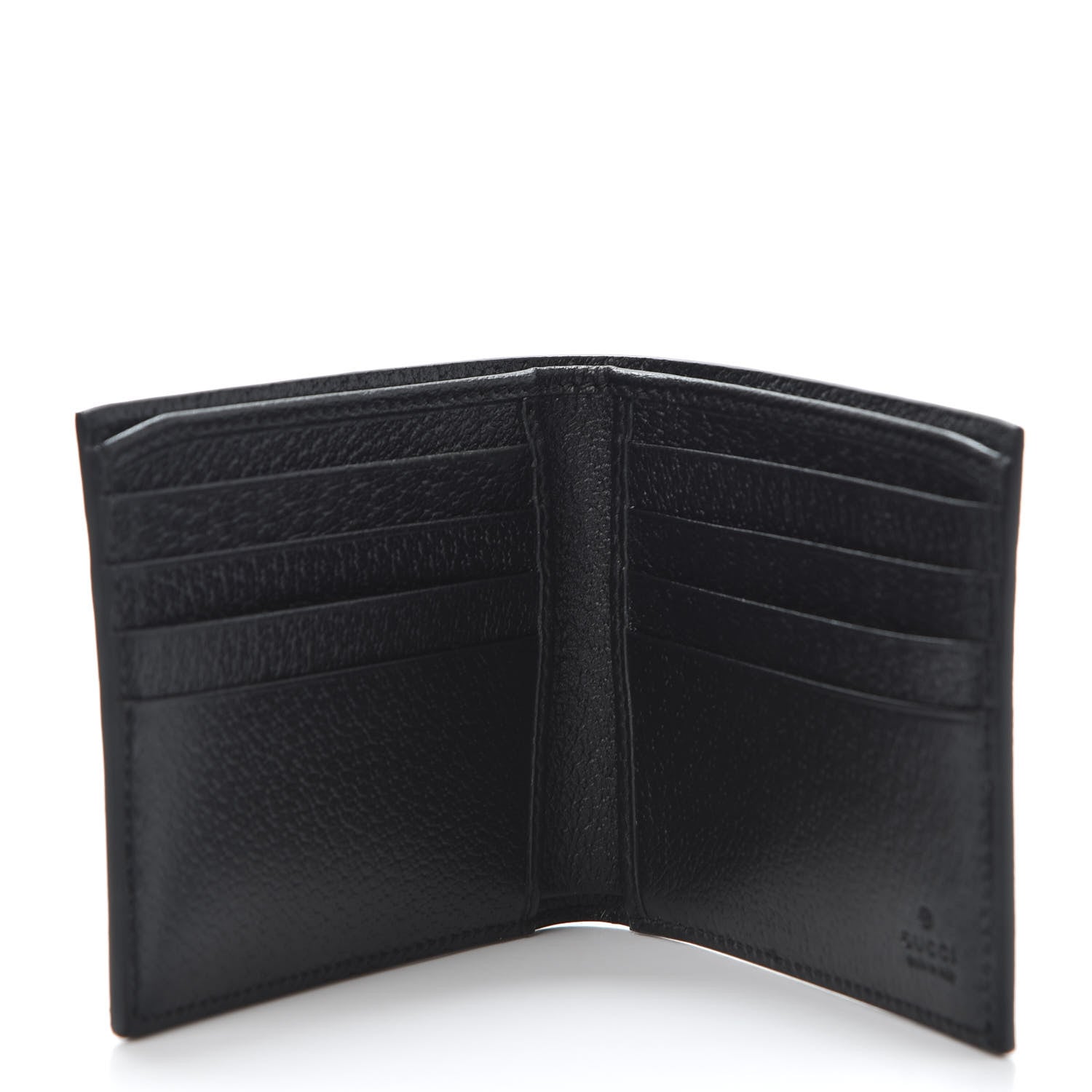 Gucci GG Supreme Monogram Psychedelic Bi-Fold Wallet Black Multicolor 4 of 9